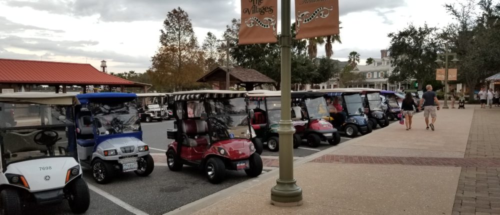 the villages golf carts