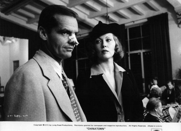 Jack Nicholson And Faye Dunaway In 'Chinatown'