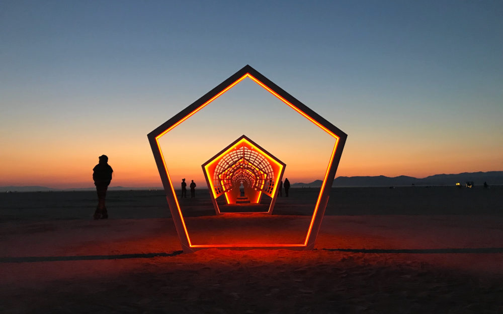 Passage Home-Dawn - Burning Man 2018