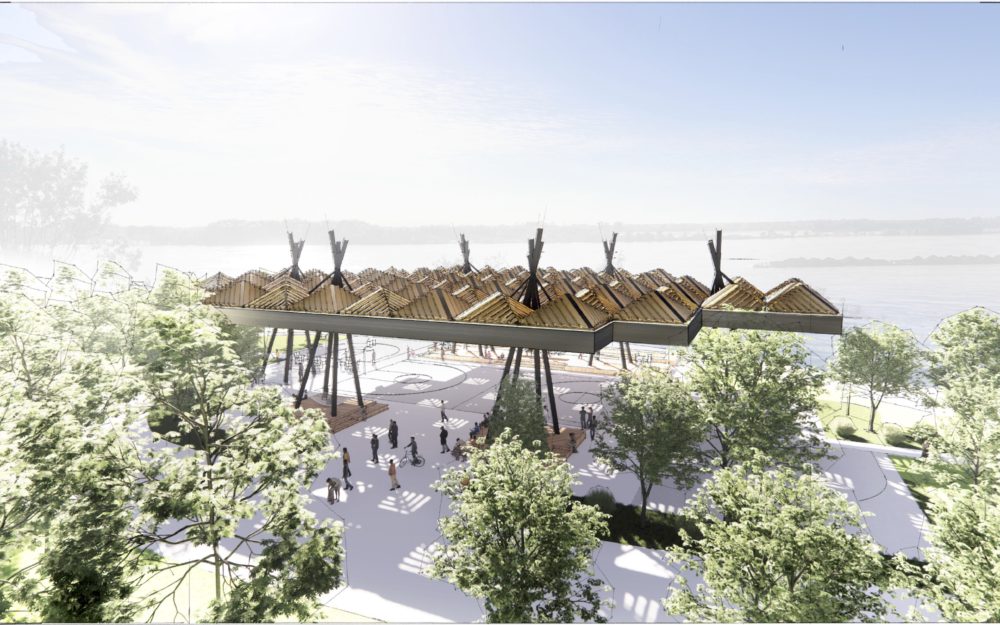 7 TomLeePark_Hyde Canopy Rendering (c) Studio Gang and Scape