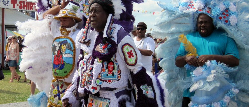 Mardi Gras Indian parade