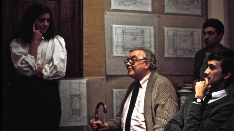 Fig 49 Rowe w students ca 1986