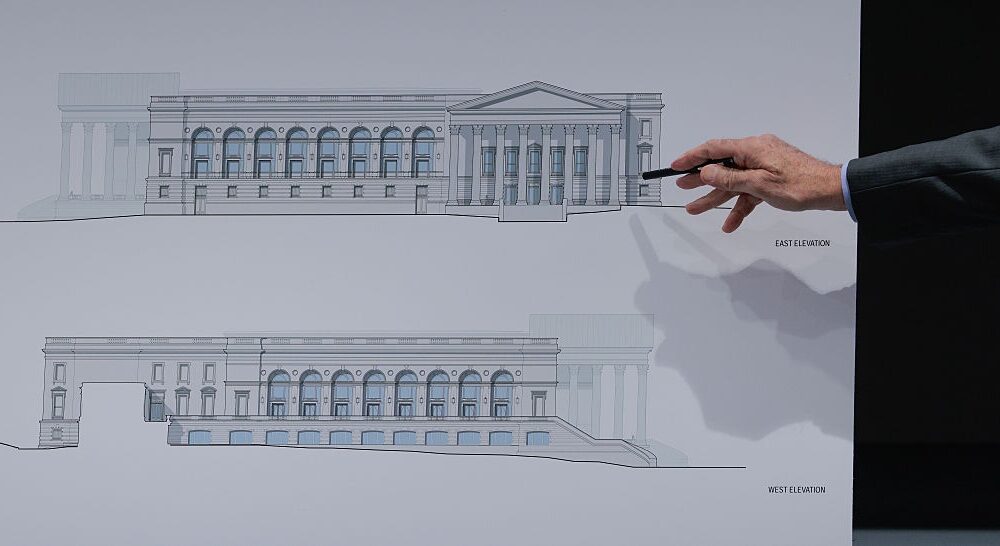 National Capital Planning Commission Meets To Discuss White House Ballroom Construction