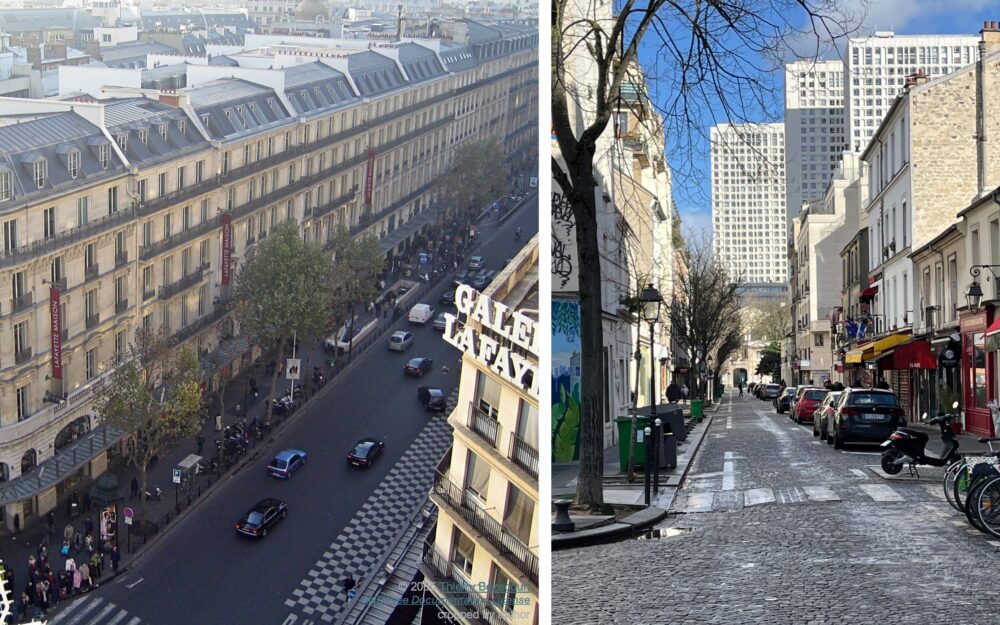 Paris Center vs. Perimeter 1 smaller