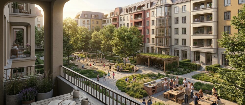 17. American Courtyard Concept