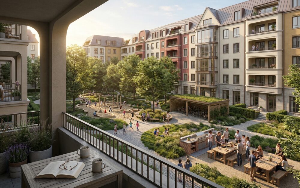 17. American Courtyard Concept