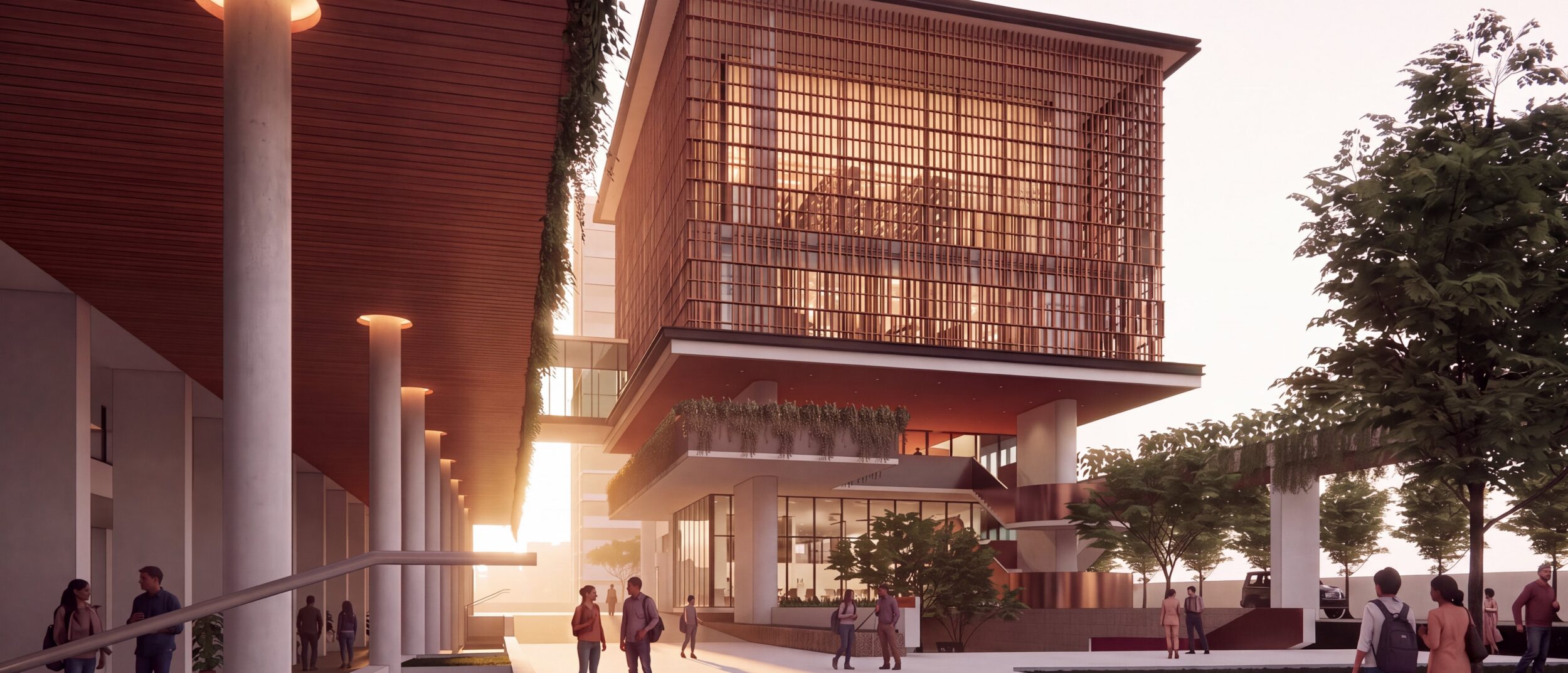 Image 1_IILM Gurgaon University_Render Courtesy of Gensler